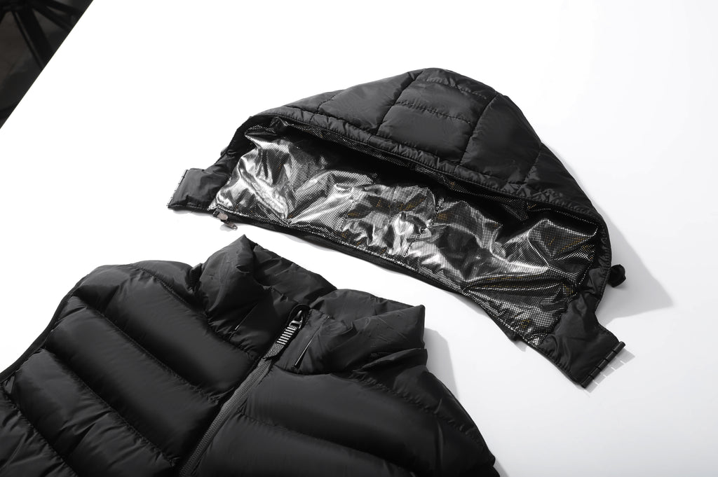 Women's Classic 5 Zones Hooded Vest - Detachable