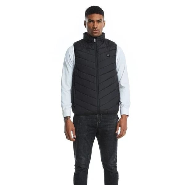 2024 Updated Version Two-touch LED Controller Heated Vest For Men & Women （With Battery Pack）