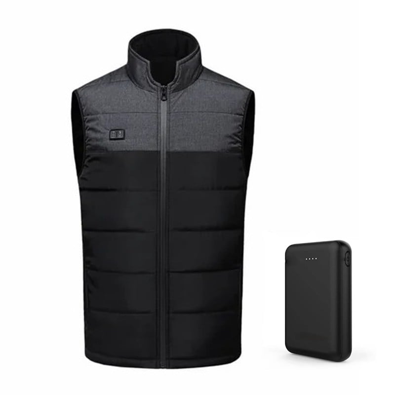 2024 Updated Version Two-touch LED Controller Heated Vest For Men & Women （With Battery Pack）