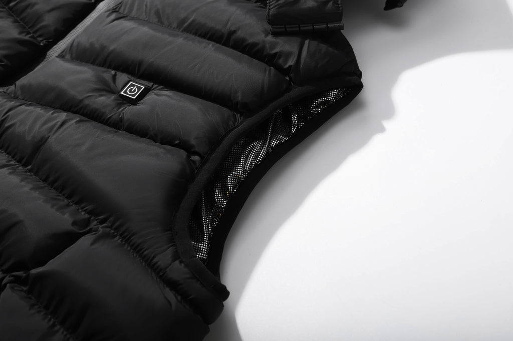 Women's Classic 5 Zones Hooded Vest - Detachable