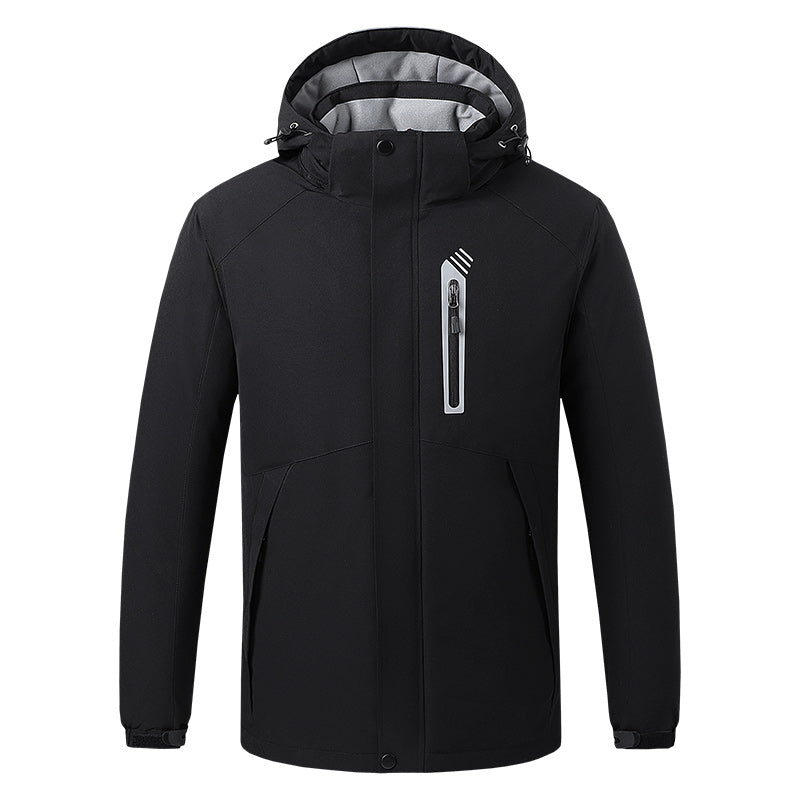 Men's Classic 8 Zones Heated Windproof Jacket
